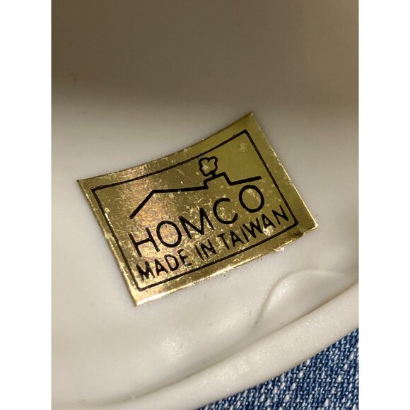 Home Interiors Angel Bell Porcelain Bisque Figurine Holding Blue Bird HOMCO - Picture 14 of 14